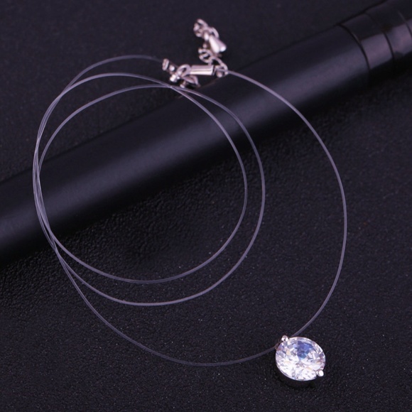 4/$15 New - Amaya Illusion Necklace - Picture 4 of 5